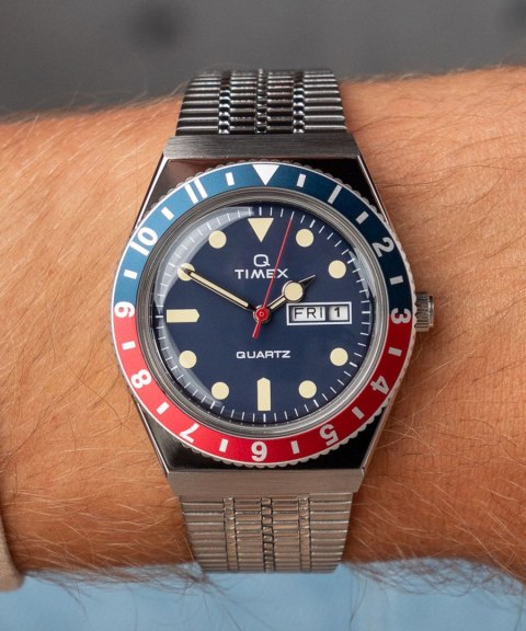 ZEGAREK MĘSKI TIMEX Q Timex Reissue TW2T80700 + BOX Timex