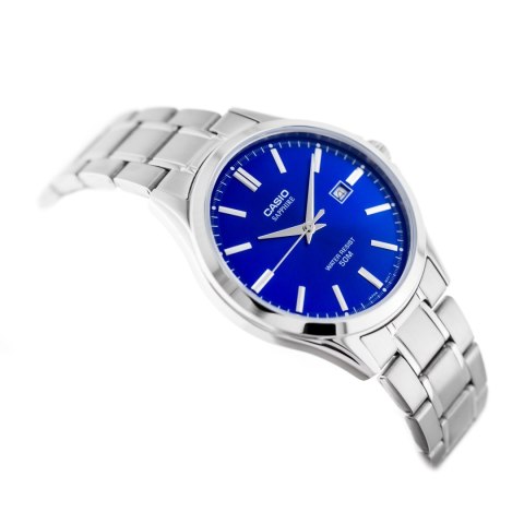 Zegarek Męski Casio MTS-115D-2A1 + BOX (zd292a) SZAFIR Casio