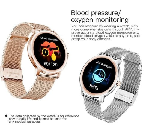 SMARTWATCH DAMSKI Rubicon RNBE66 - WŁASNE TARCZE (sr014e) Rubicon
