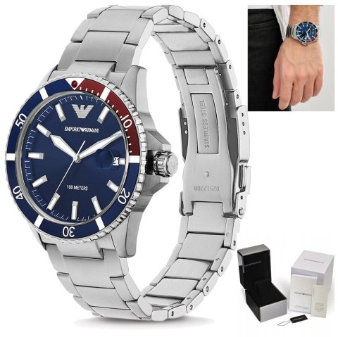 ZEGAREK MĘSKI EMPORIO ARMANI AR11339 - MARIO (zi018b) Emporio Armani