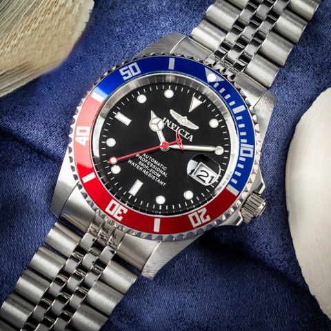 ZEGAREK MĘSKI INVICTA DIVER PROFESSIONAL 29176 - AUTOMAT WR200 (zv004a) Invicta