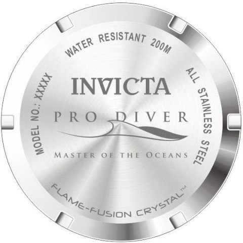 ZEGAREK MĘSKI INVICTA PRO DIVER 22021 - WODOSZCZLNOŚĆ 200m, koperta 43mm Invicta