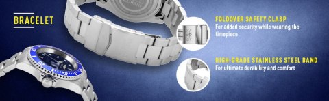 ZEGAREK MĘSKI INVICTA PRO DIVER 26971 - WODOSZCZELNOŚĆ 200m, koperta 40mm Invicta