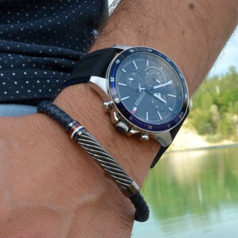 ZEGAREK MĘSKI TOMMY HILFIGER 1791724 BANK (zf023d) Tommy Hilfiger