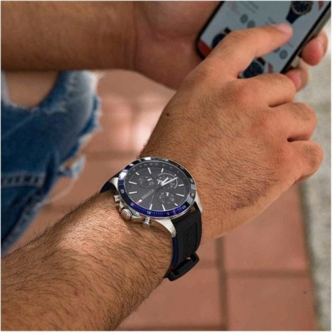 ZEGAREK MĘSKI TOMMY HILFIGER 1791724 BANK (zf023d) Tommy Hilfiger