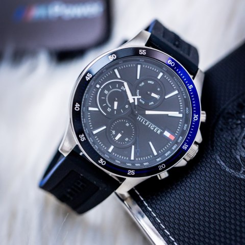 ZEGAREK MĘSKI TOMMY HILFIGER 1791724 BANK (zf023d) Tommy Hilfiger