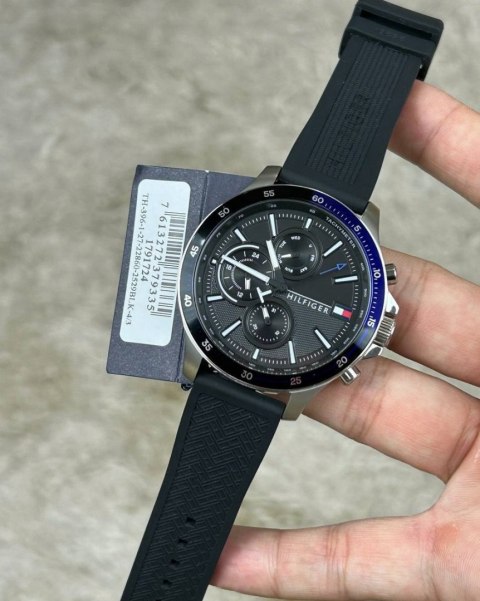 ZEGAREK MĘSKI TOMMY HILFIGER 1791724 BANK (zf023d) Tommy Hilfiger