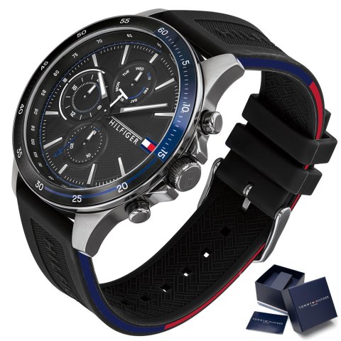 ZEGAREK MĘSKI TOMMY HILFIGER 1791724 BANK (zf023d) Tommy Hilfiger