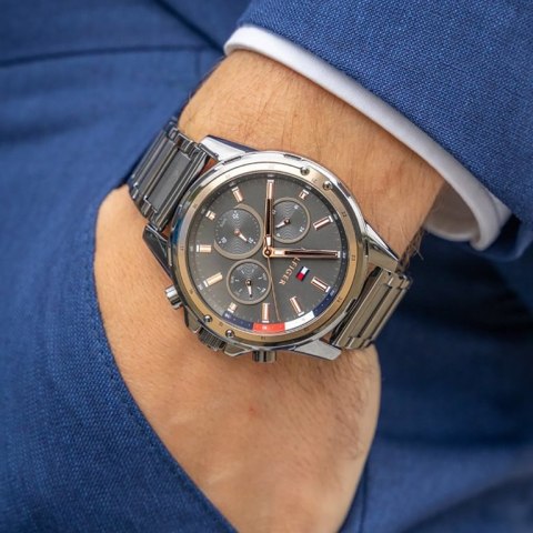 ZEGAREK MĘSKI TOMMY HILFIGER 1791790 MASON (zf035c) Tommy Hilfiger
