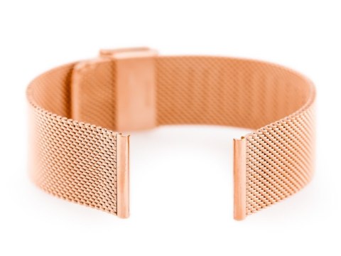Bransoleta Pacific M6 - siatka HQ - rosegold 22mm Pacific