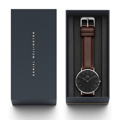 ZEGAREK DAMSKI DANIEL WELLINGTON Classic Black Sheffield Lady DW00100131 (zw508d) Daniel Wellington