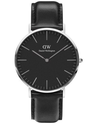 ZEGAREK MĘSKI DANIEL WELLINGTON Classic Black Sheffield DW00100133 + BOX Daniel Wellington