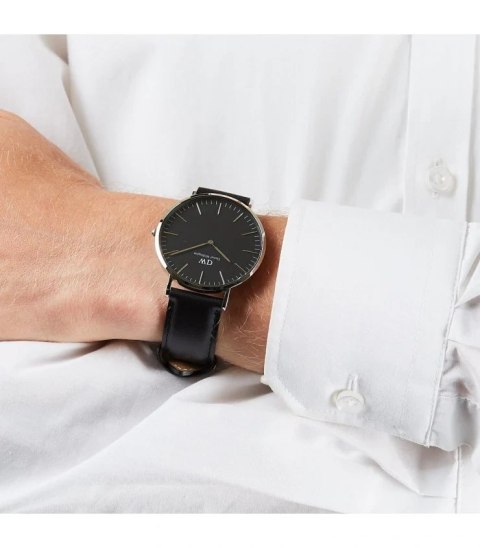 ZEGAREK MĘSKI DANIEL WELLINGTON Classic Black Sheffield DW00100133 + BOX Daniel Wellington