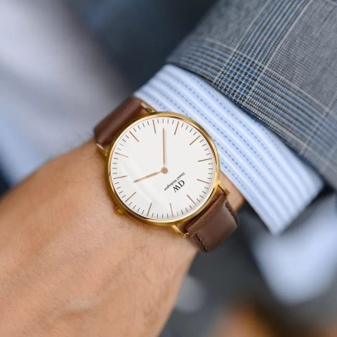 ZEGAREK MĘSKI DANIEL WELLINGTON Classic Sheffield DW00100009 + BOX Daniel Wellington