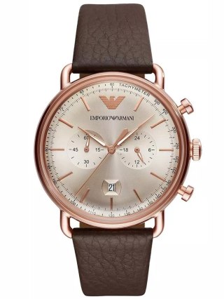 ZEGAREK MĘSKI EMPORIO ARMANI AR11106 - AVIATOR (zi019c) Emporio Armani