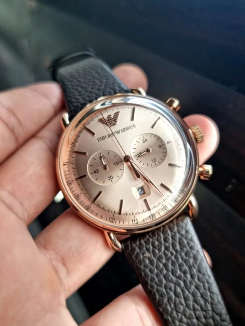 ZEGAREK MĘSKI EMPORIO ARMANI AR11106 - AVIATOR (zi019c) Emporio Armani