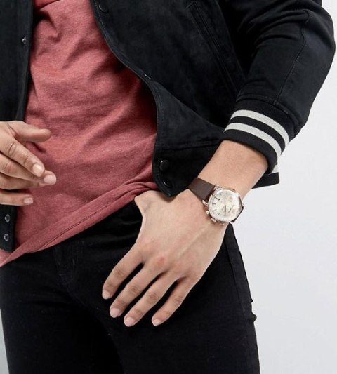 ZEGAREK MĘSKI EMPORIO ARMANI AR11106 - AVIATOR (zi019c) Emporio Armani