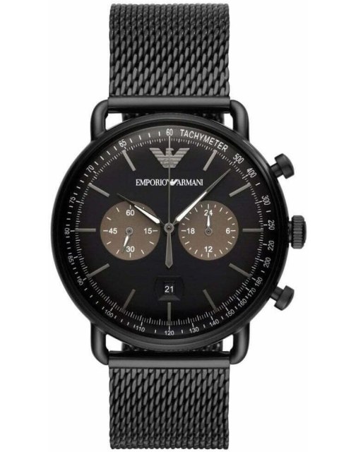 ZEGAREK MĘSKI EMPORIO ARMANI AR11142 - AVIATOR (zi020c) Emporio Armani