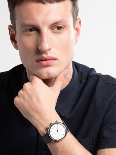 ZEGAREK MĘSKI EMPORIO ARMANI LUIGI AR1807 + BOX (zi091a) Emporio Armani
