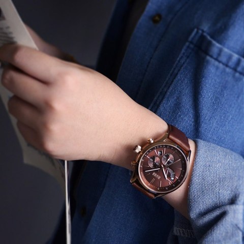 ZEGAREK MĘSKI HUGO BOSS 1513605 GRAND PRIX (zh047a) Hugo Boss