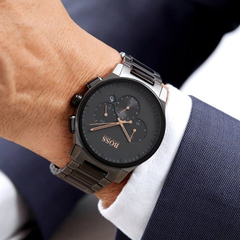 ZEGAREK MĘSKI HUGO BOSS 1513814 - PEAK CHRONO (zh018a) Hugo Boss