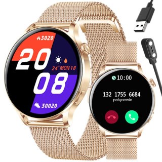 SMARTWATCH DAMSKI Rubicon RNCE81 - WYKONYWANIE POŁĄCZEŃ, PULSOKSYMETR (sr045b) Rubicon
