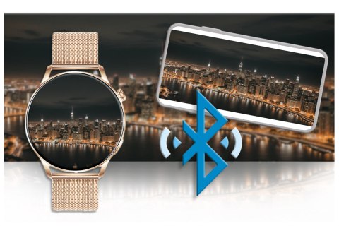 SMARTWATCH DAMSKI Rubicon RNCE81 - WYKONYWANIE POŁĄCZEŃ, PULSOKSYMETR (sr045b) Rubicon