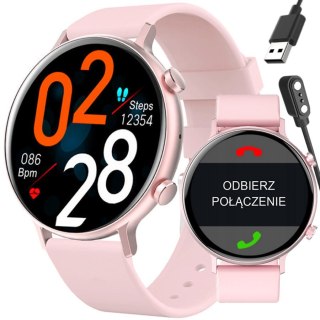 SMARTWATCH DAMSKI Rubicon RNCE98 - WYKONYWANIE POŁĄCZEŃ, PULSOKSYMETR (sr043a) Rubicon