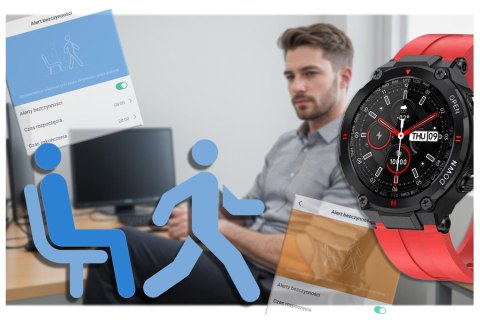 SMARTWATCH MĘSKI GRAVITY GT7-5 - WYKONYWANIE POŁĄCZEŃ (sg016e) Gravity