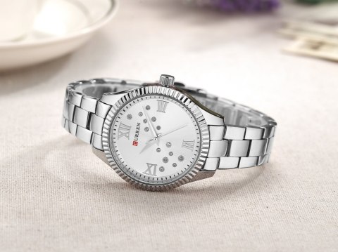 ZEGAREK DAMSKI CURREN 9009 (zc508a) + BOX Curren