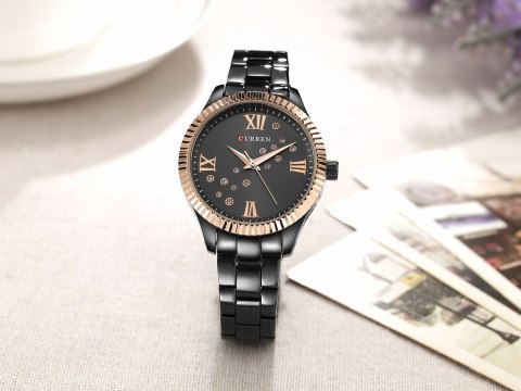 ZEGAREK DAMSKI CURREN 9009 (zc508d) + BOX Curren