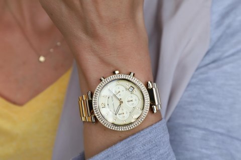 ZEGAREK DAMSKI MICHAEL KORS MK5354 -PARKER (zm508d) + BOX Michael Kors