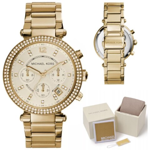 ZEGAREK DAMSKI MICHAEL KORS MK5354 -PARKER (zm508d) + BOX Michael Kors