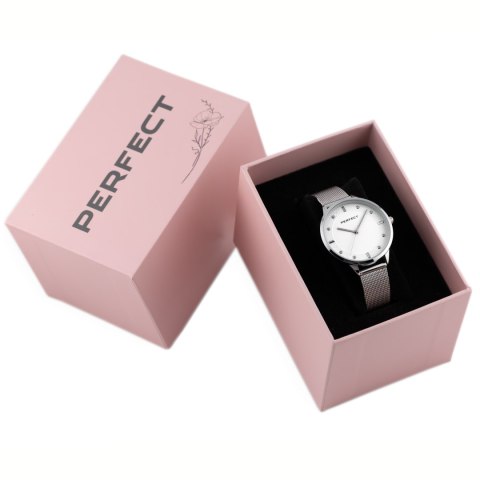 ZEGAREK DAMSKI PERFECT F369-01 (zp515a) + BOX Perfect