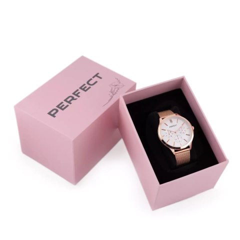 ZEGAREK DAMSKI PERFECT F372-05 (zp521c) + BOX Perfect