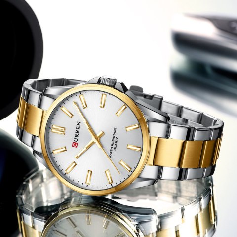 ZEGAREK MĘSKI CURREN 9090G (zc041a) + BOX Curren