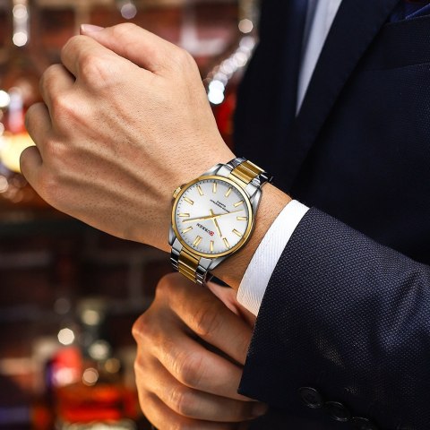 ZEGAREK MĘSKI CURREN 9090G (zc041a) + BOX Curren