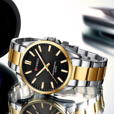 ZEGAREK MĘSKI CURREN 9090G (zc041b) + BOX Curren