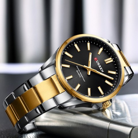 ZEGAREK MĘSKI CURREN 9090G (zc041b) + BOX Curren