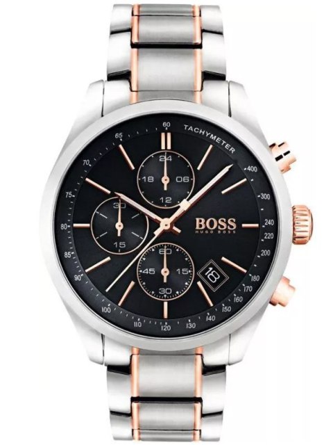 ZEGAREK MĘSKI HUGO BOSS 1513473 - GRAND PRIX (zh022b) + BOX Hugo Boss