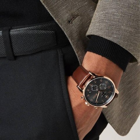 ZEGAREK MĘSKI HUGO BOSS 1513496 - NAVIGATOR (zh010b) Hugo Boss