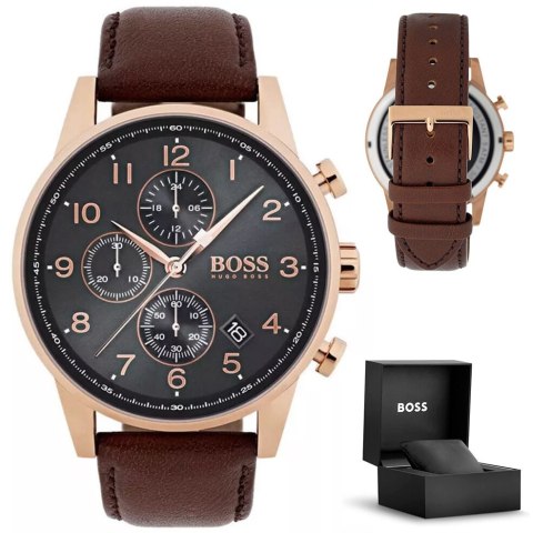 ZEGAREK MĘSKI HUGO BOSS 1513496 - NAVIGATOR (zh010b) Hugo Boss
