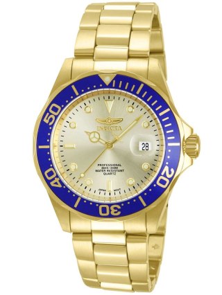 ZEGAREK MĘSKI INVICTA PRO DIVER 14124 - WR200, koperta 40mm (zv009a) Invicta