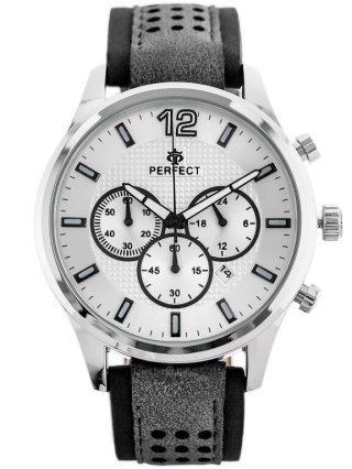 ZEGAREK MĘSKI PERFECT CH01L - CHRONOGRAF (zp354f) + BOX Perfect