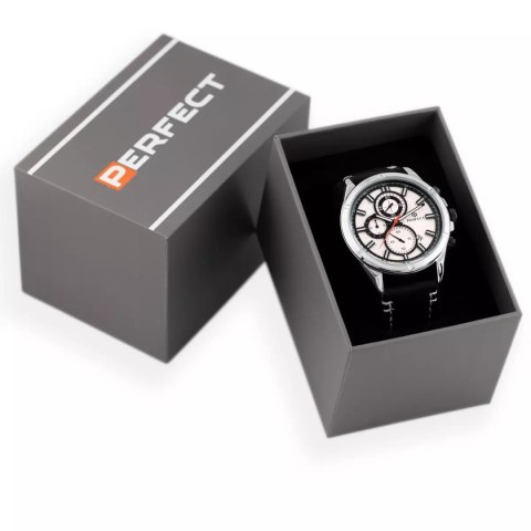 ZEGAREK MĘSKI PERFECT CH03L - CHRONOGRAF (zp352e) + BOX Perfect