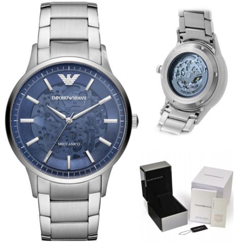 Zegarek męski EMPORIO ARMANI SKELETON AUTOMATIC AR60037 (zi054a) Emporio Armani