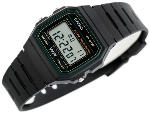 ZEGAREK MĘSKI CASIO F-91W-3DG (zd102c) + BOX Casio