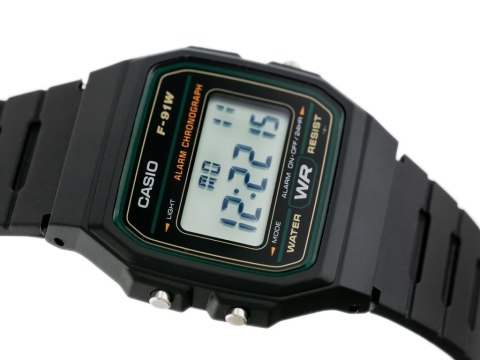 ZEGAREK MĘSKI CASIO F-91W-3DG (zd102c) + BOX Casio