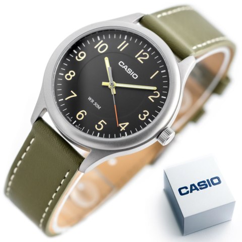 Zegarek Męski Casio MTP-B160L-1B2 + BOX Casio