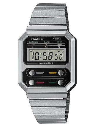 Zegarek Casio Retro Vintage A100WE-1AEF (zd640f) + BOX Casio